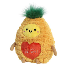 Aurora | Cuddly & Soft Valentine 9" Pineapple Plush